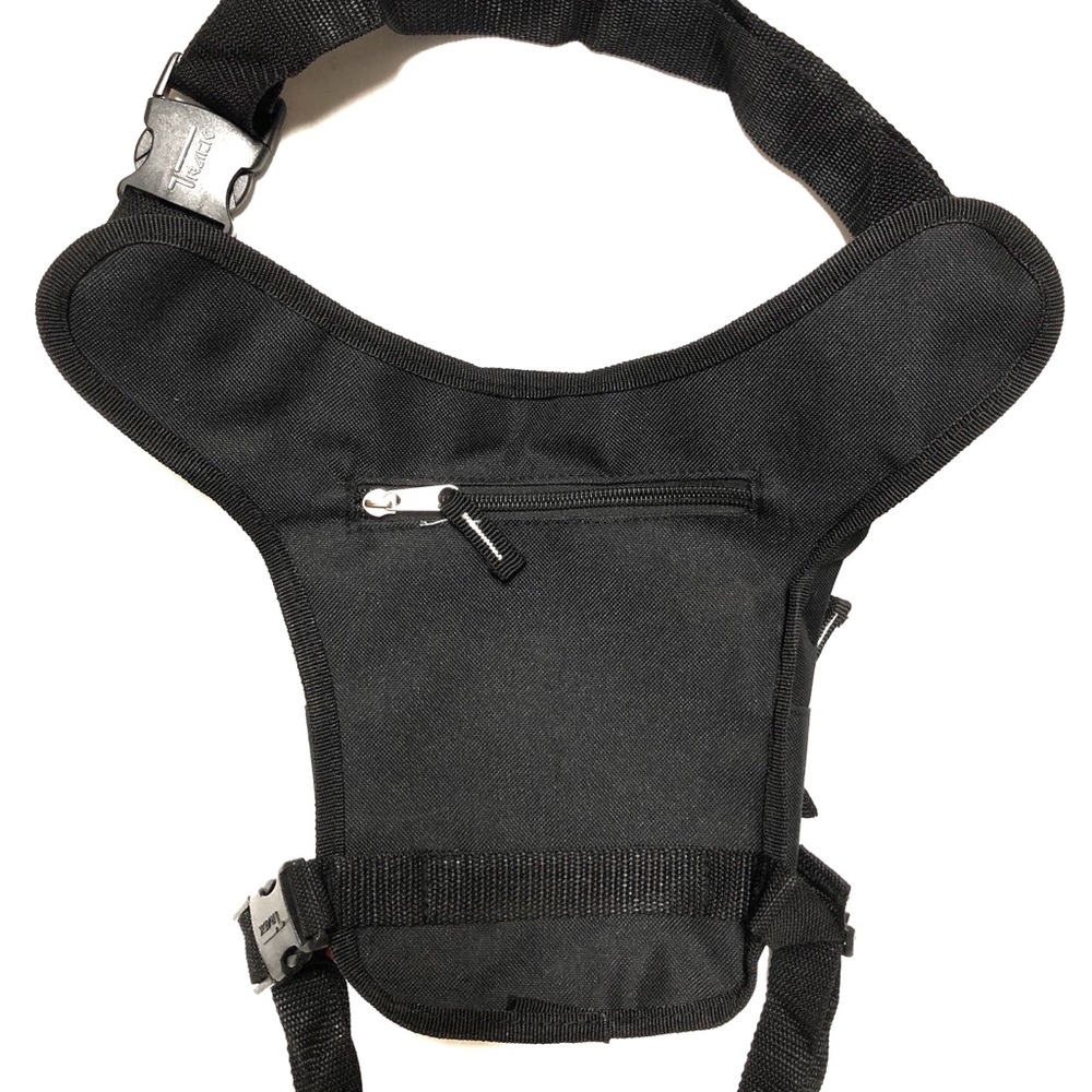 Holster style drop leg bag waist hip pouch - Picture 6 of 7